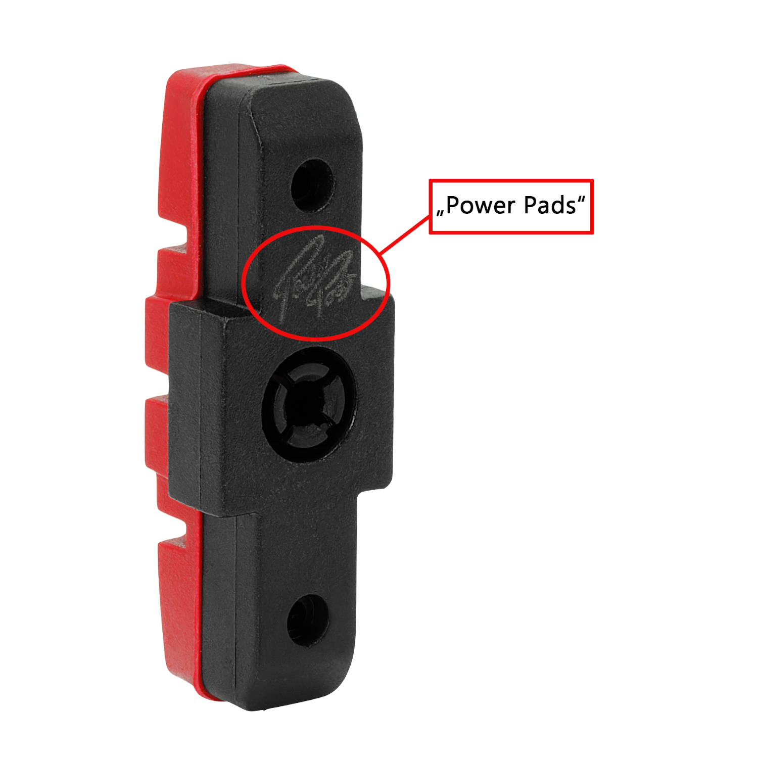 P4B Hydraulik POWER-PADS ROT 1 PAAR für MAGURA